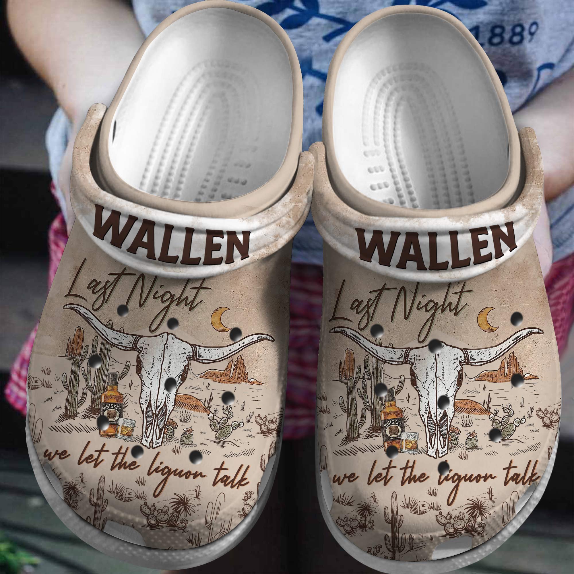Footwearmerch Morgan Wallen Music Crocs Crocband Clogs Shoes Comfortable For Men Women and Kids