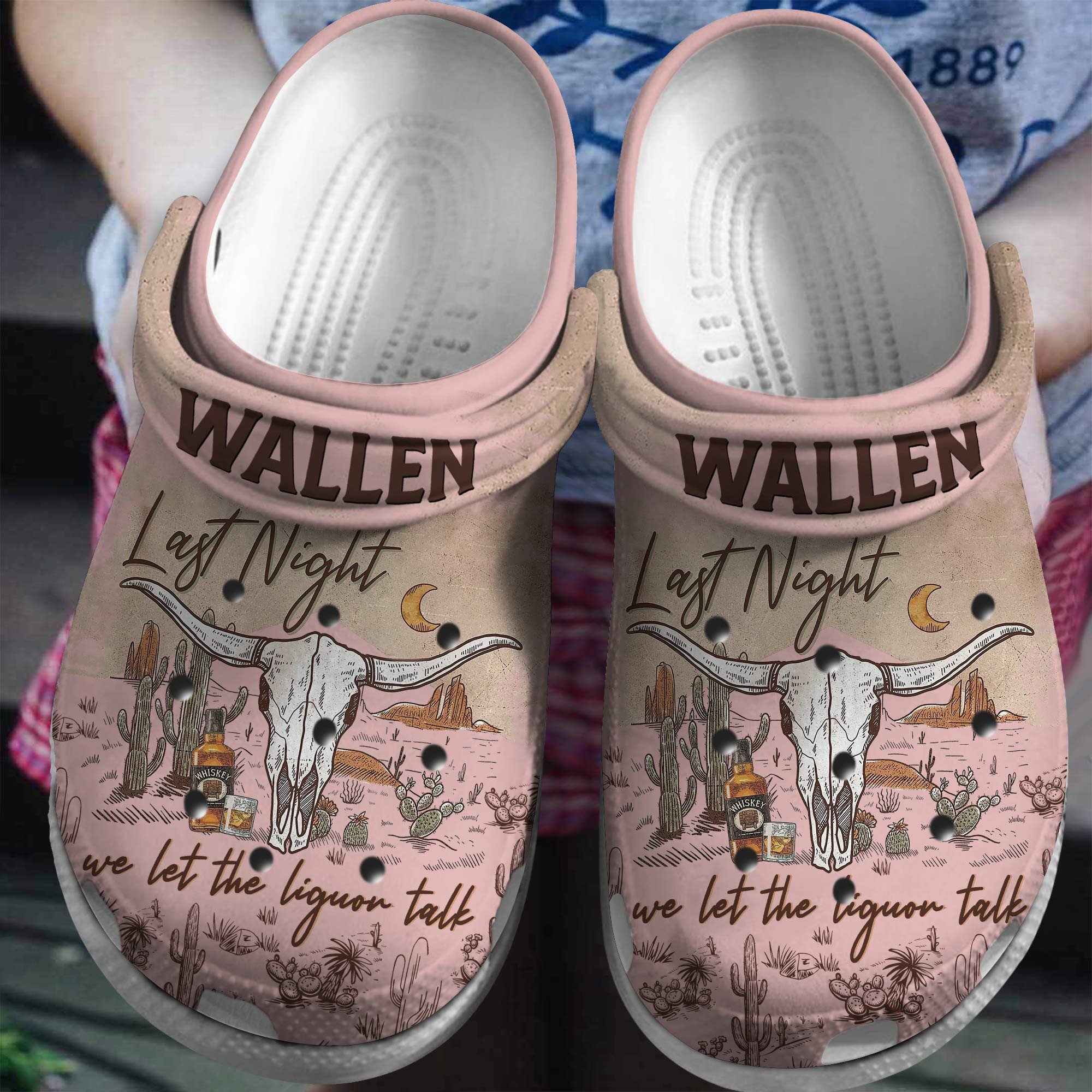 Footwearmerch Morgan Wallen Music Crocs Crocband Clogs Shoes Comfortable For Men Women and Kids