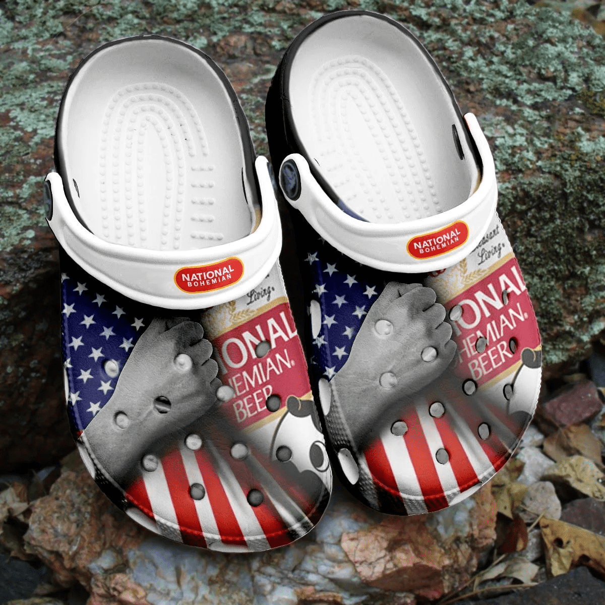 Footwearmerch National Bohemian BeerAdults Crocs Crocband Shoes Clogs Comfortable For Men Women