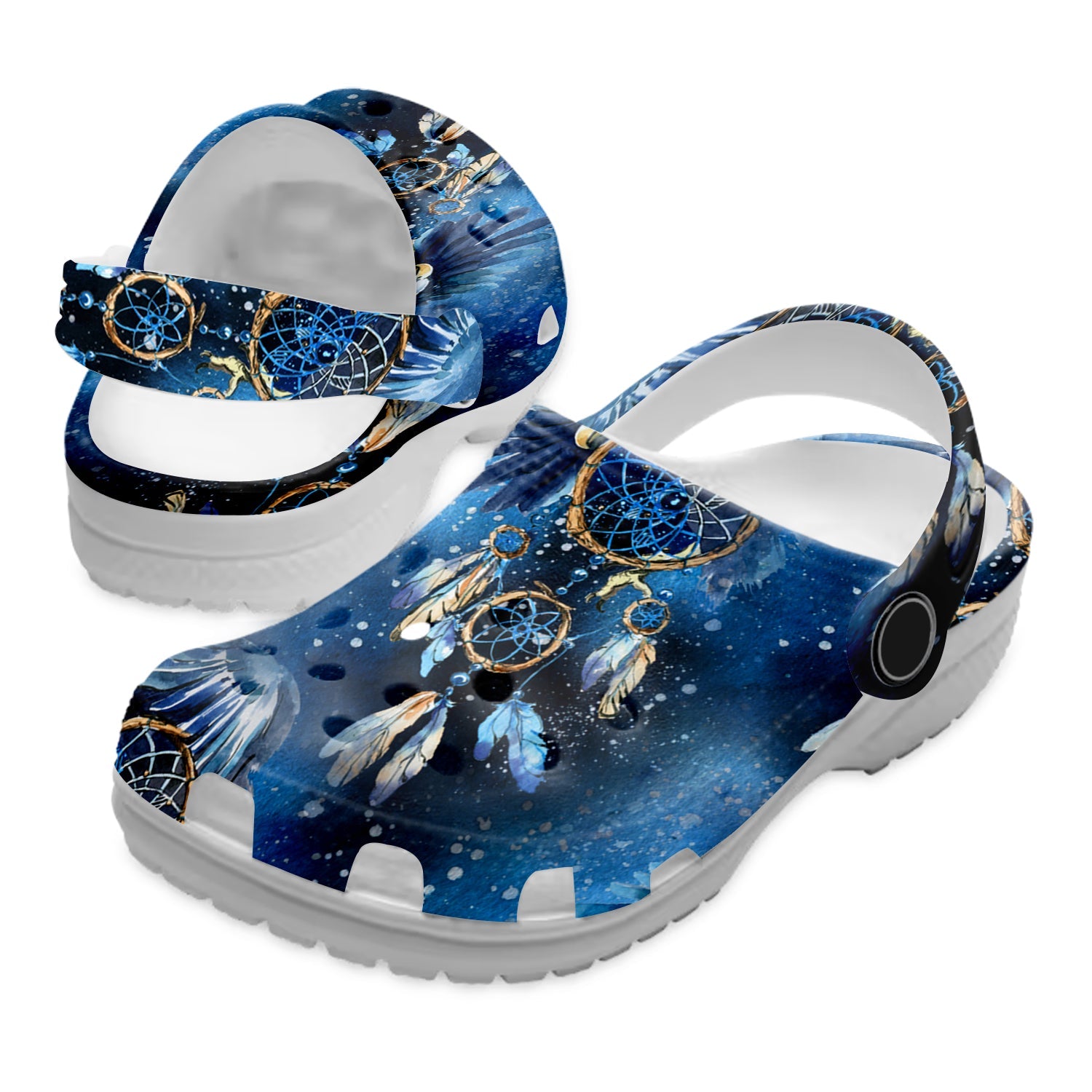 Footwearmerch Native American Native Pattern Crocs Clog Shoes For Kid and Adult