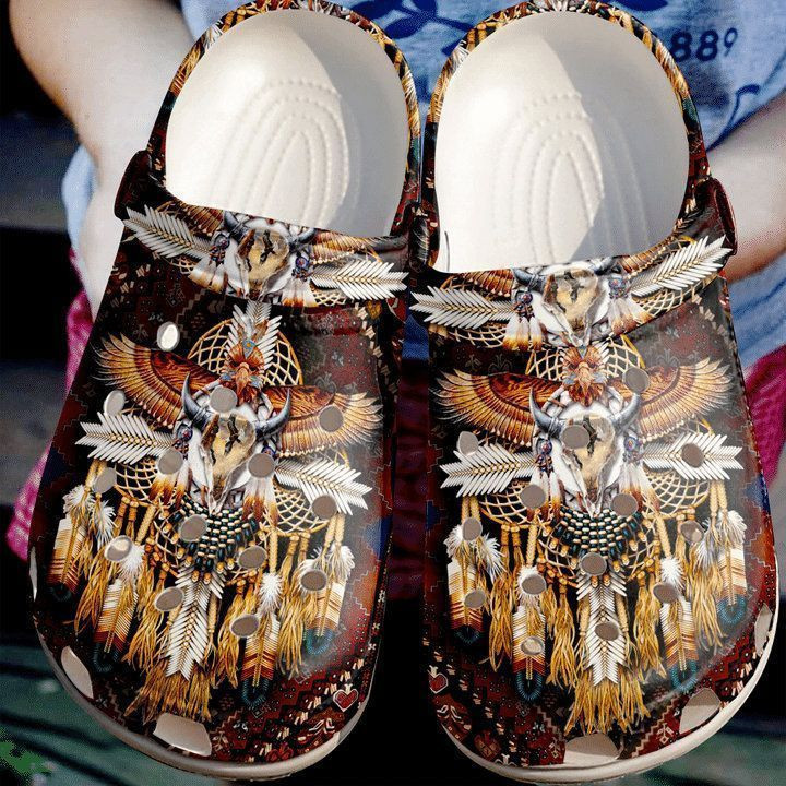 Footwearmerch Native American Rubber clog Shoes Comfy Footwear