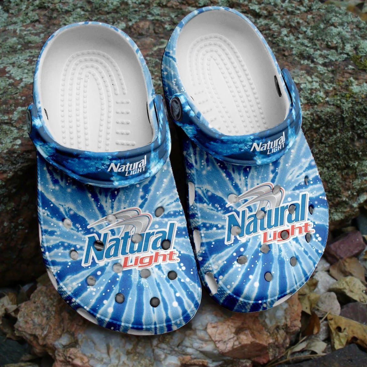 Footwearmerch Natural Light Beer Crocband Clogs Shoes Comfortable For Men Women