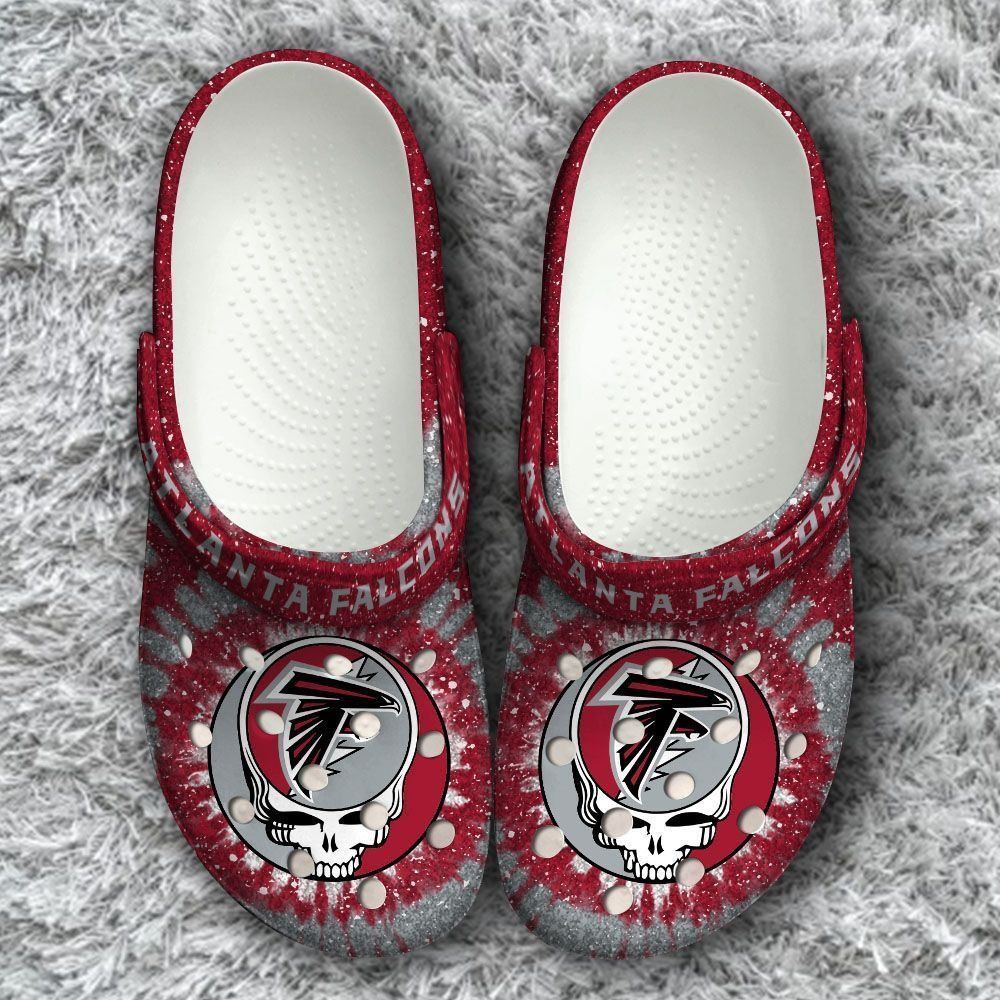 Footwearmerch Nfl Atlanta Falcons Grateful Dead Classic Gift For Fan Crocband