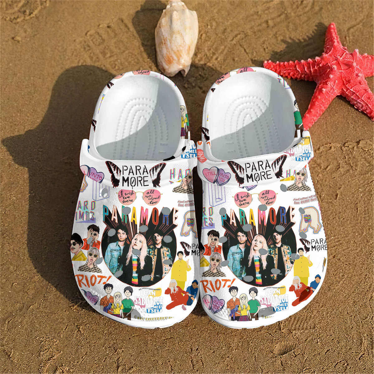 Footwearmerch Nicki Minaj Music Crocs Crocband Clogs Shoes Comfortable For Men Women and Kids