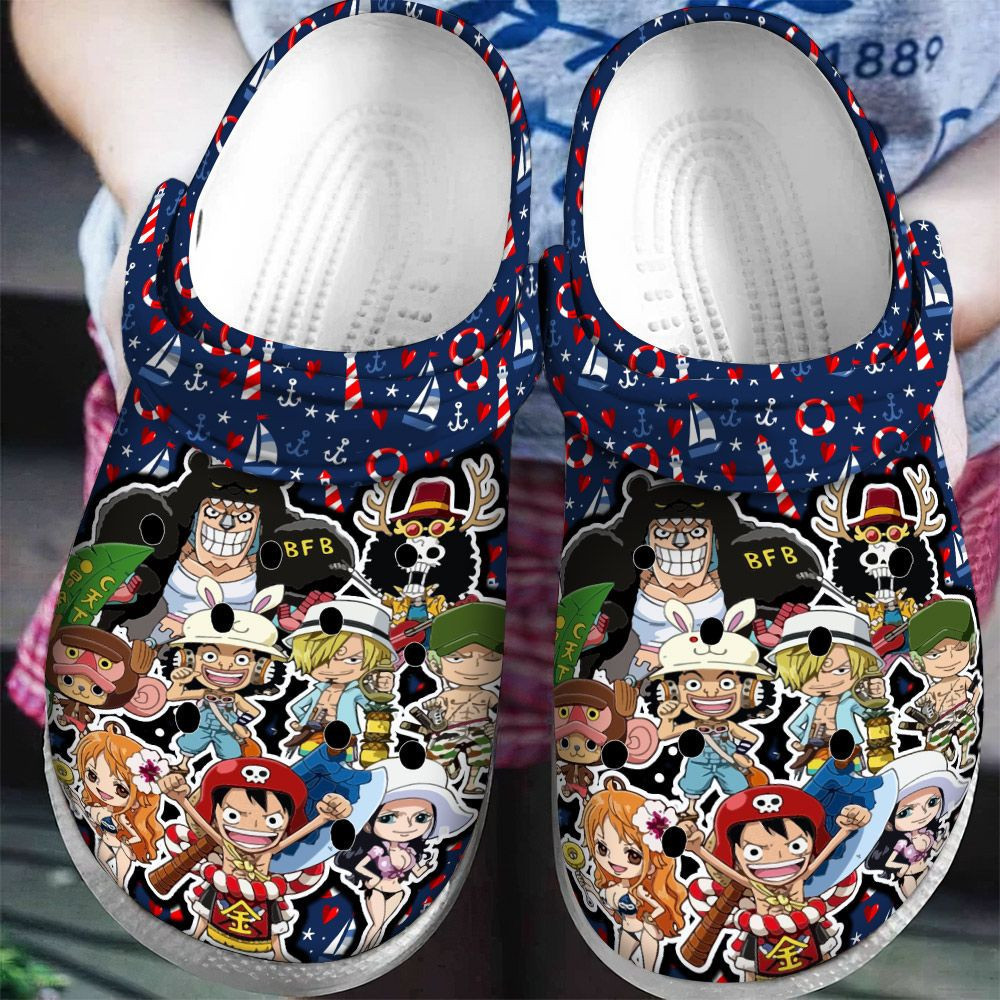 Footwearmerch One Pice Christmas Heart Rubber clog Shoes Comfy Footwear
