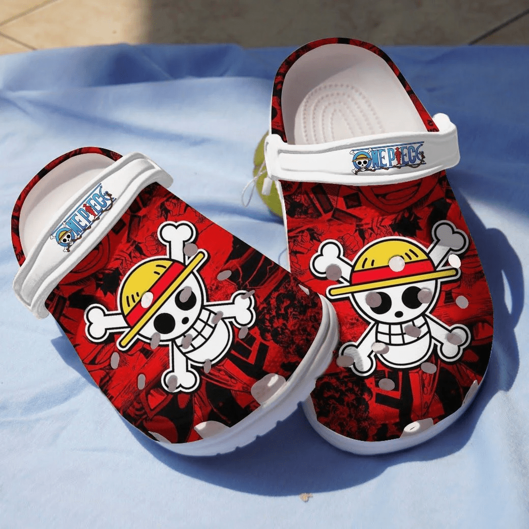 Footwearmerch One Piece Anime Crocs Clogs Crocband Shoes Comfortable For Men Women
