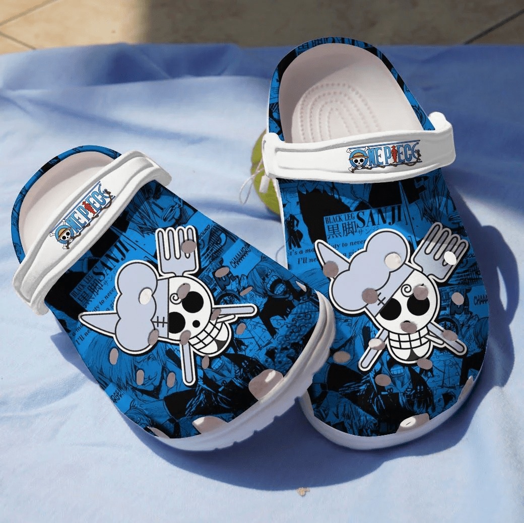 Footwearmerch One Piece Anime Crocs Crocband Clogs Shoes Comfortable For Men Women