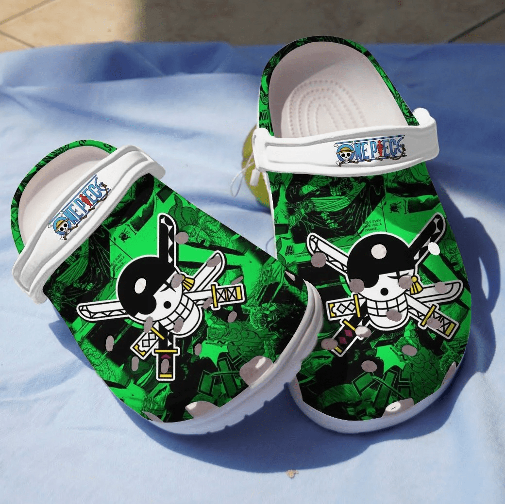 Footwearmerch One Piece Anime Crocs Crocband Comfortable Clogs Shoes For Men Women