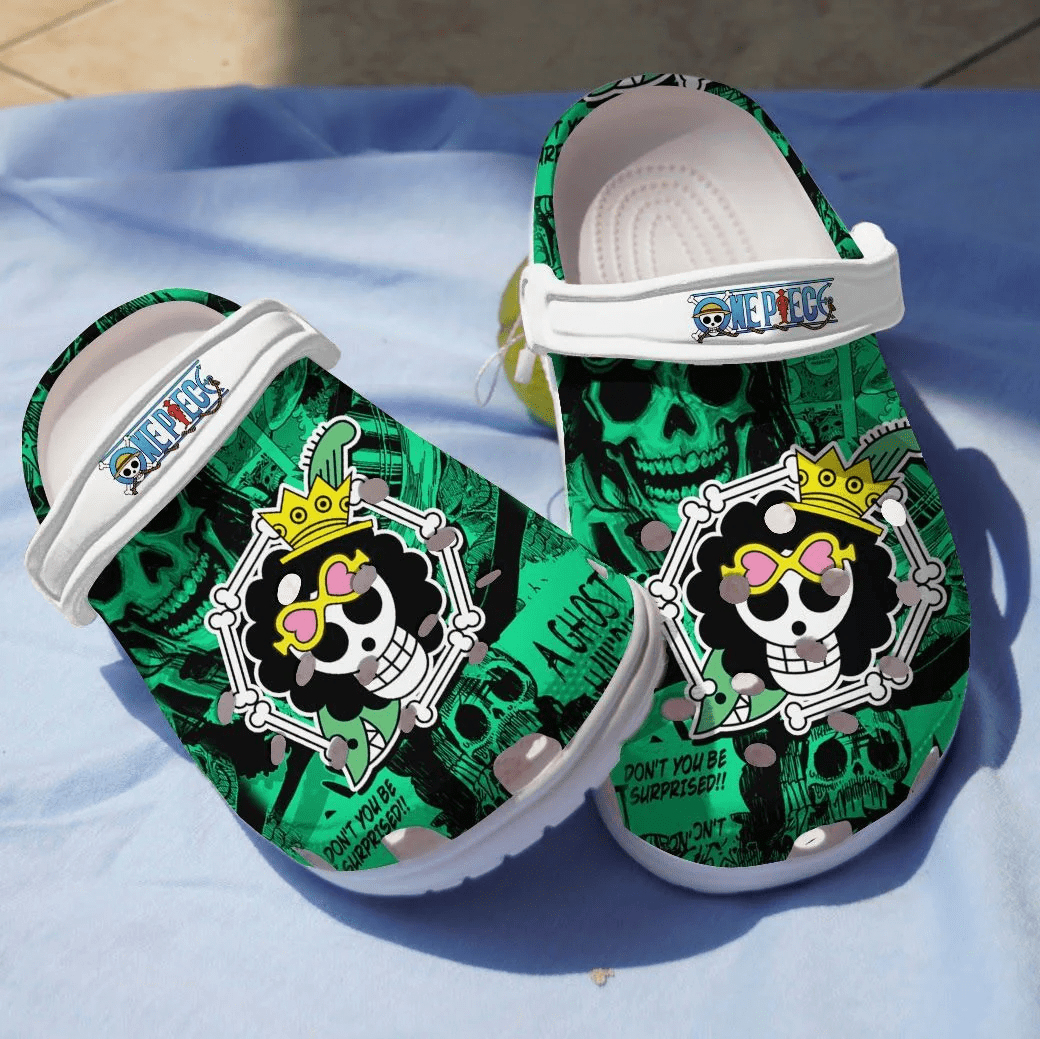 Footwearmerch One Piece Anime Crocs Crocband Shoes Comfortable Clogs For Men Women