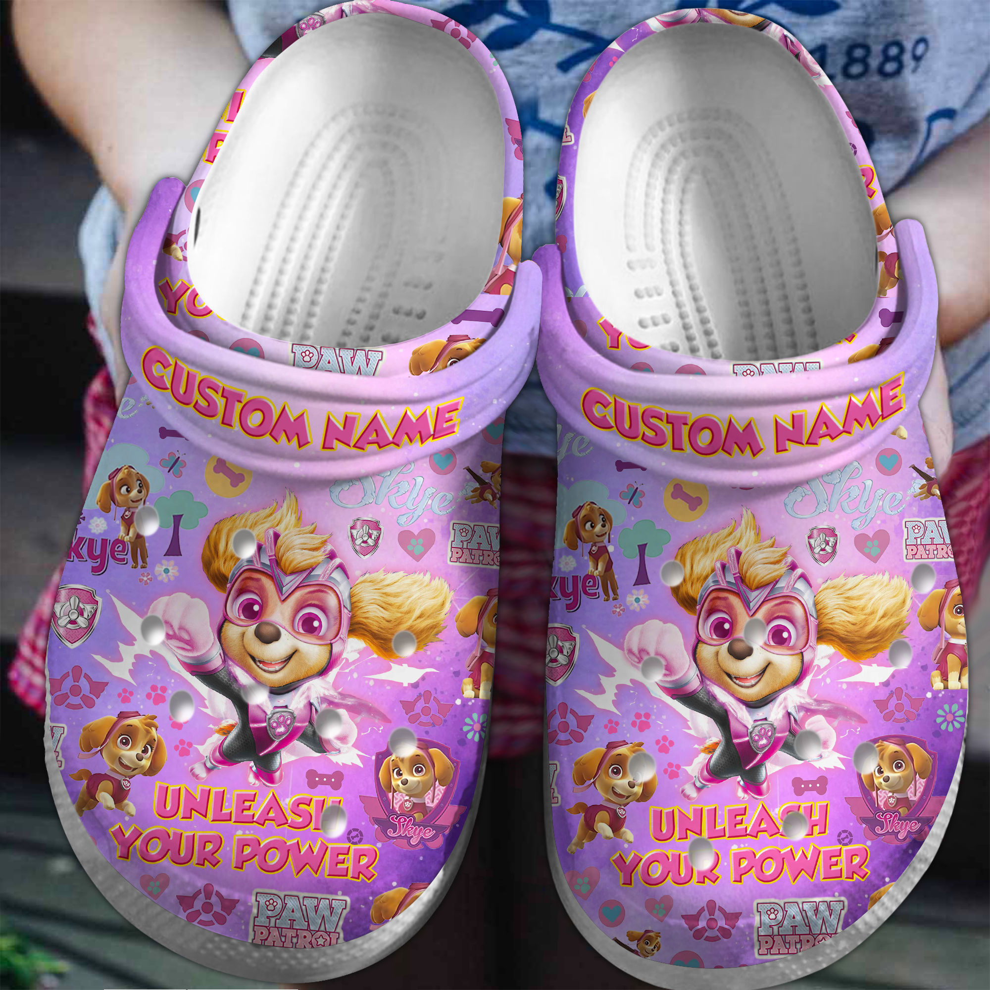 Footwearmerch PAW Patrol Movie Crocs Crocband Clogs Shoes Comfortable For Men Women and Kids