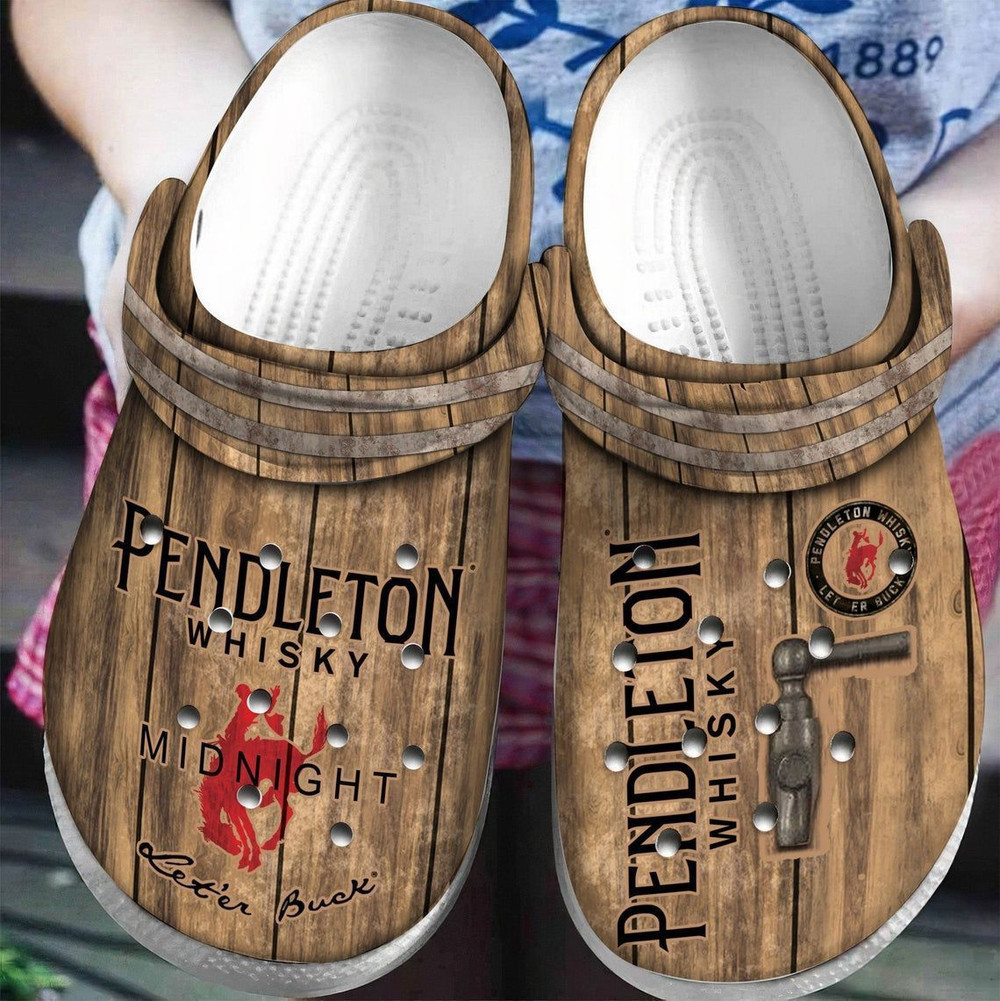 Footwearmerch Pendlfton Whisky Midnight Rubber clog Shoes Comfy Footwear