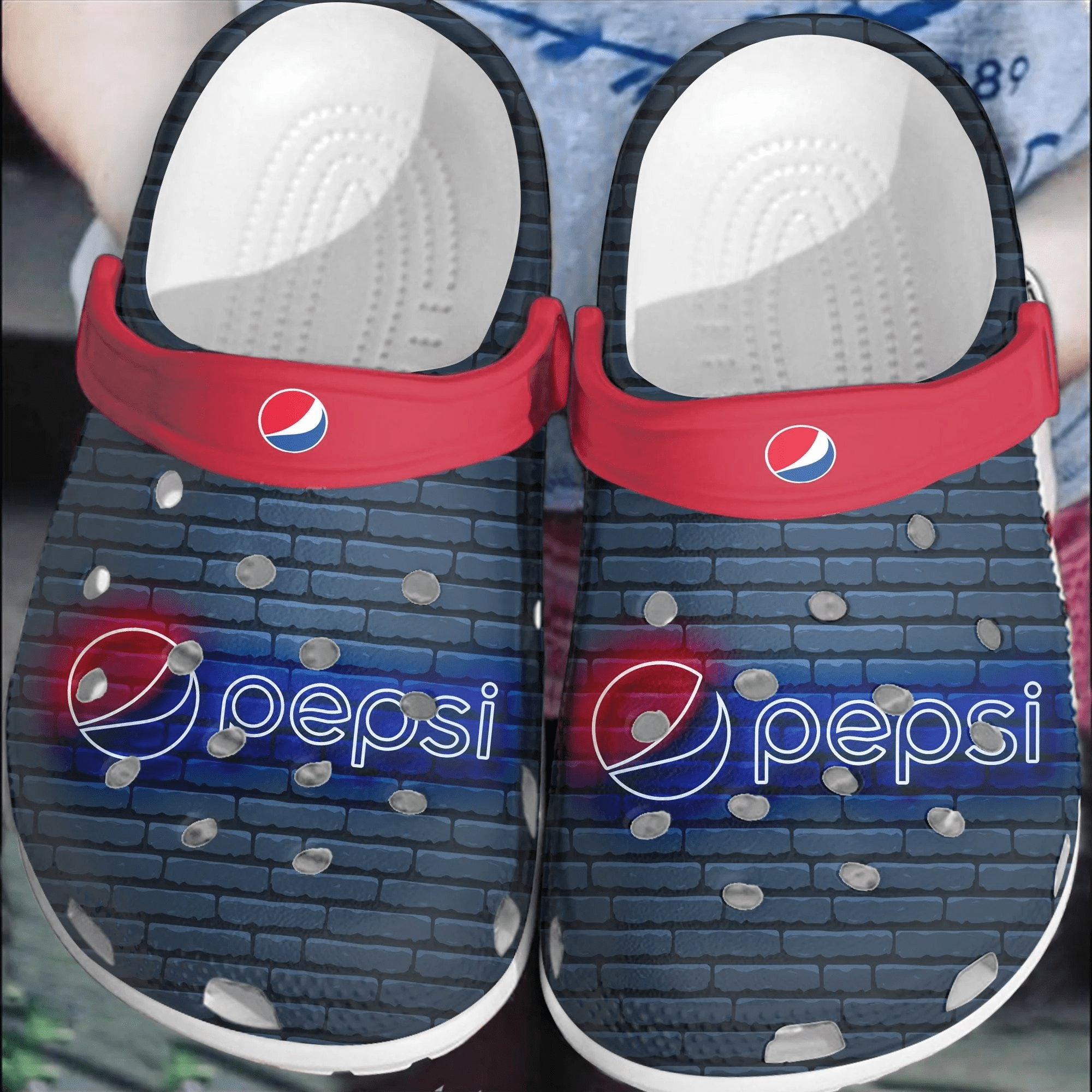 Footwearmerch Pepsi Crocband Clogs Shoes Comfortable Crocs For Men Women