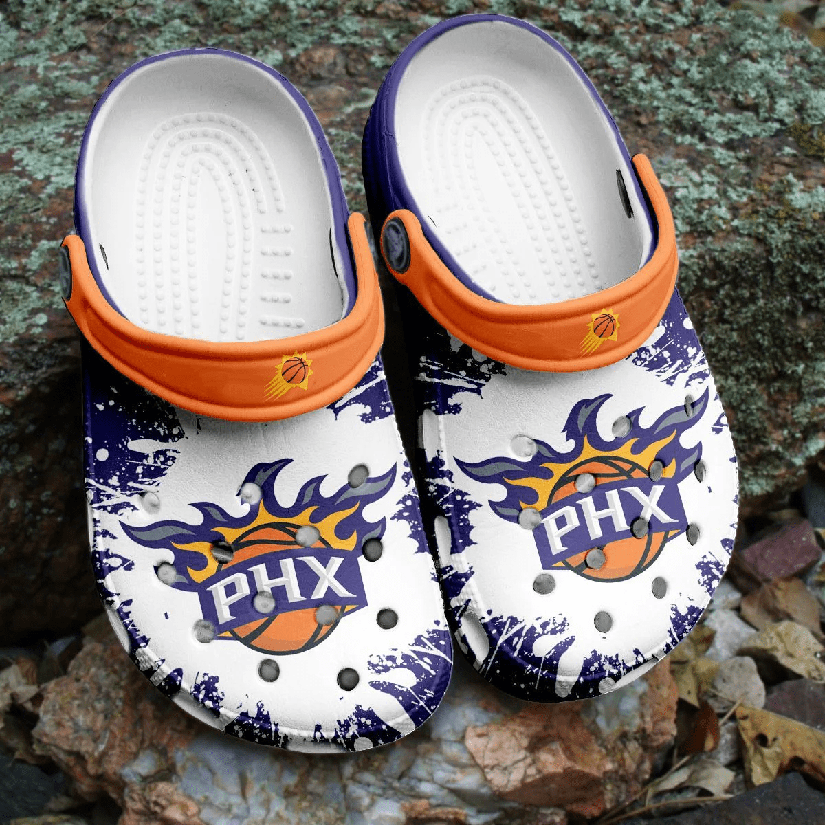 Footwearmerch PHX Basketball Club Crocs Crocband Shoes Comfortable Clogs For Men Women