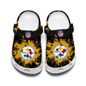 Footwearmerch Pittsburgh Steelers Custom For Nfl Fans Clog Shoes