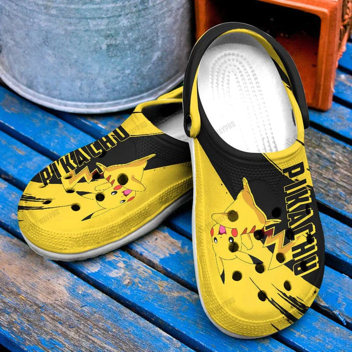 Footwearmerch Pokémon Crocband Crocs Comfortable Shoes Clogs For Men Women