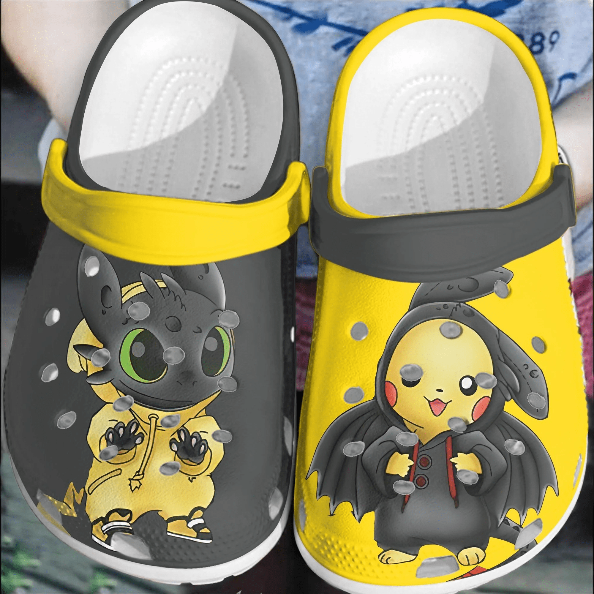 Footwearmerch Pokémon Unisex Shoes Clogs Comfortable Crocband For Men Women