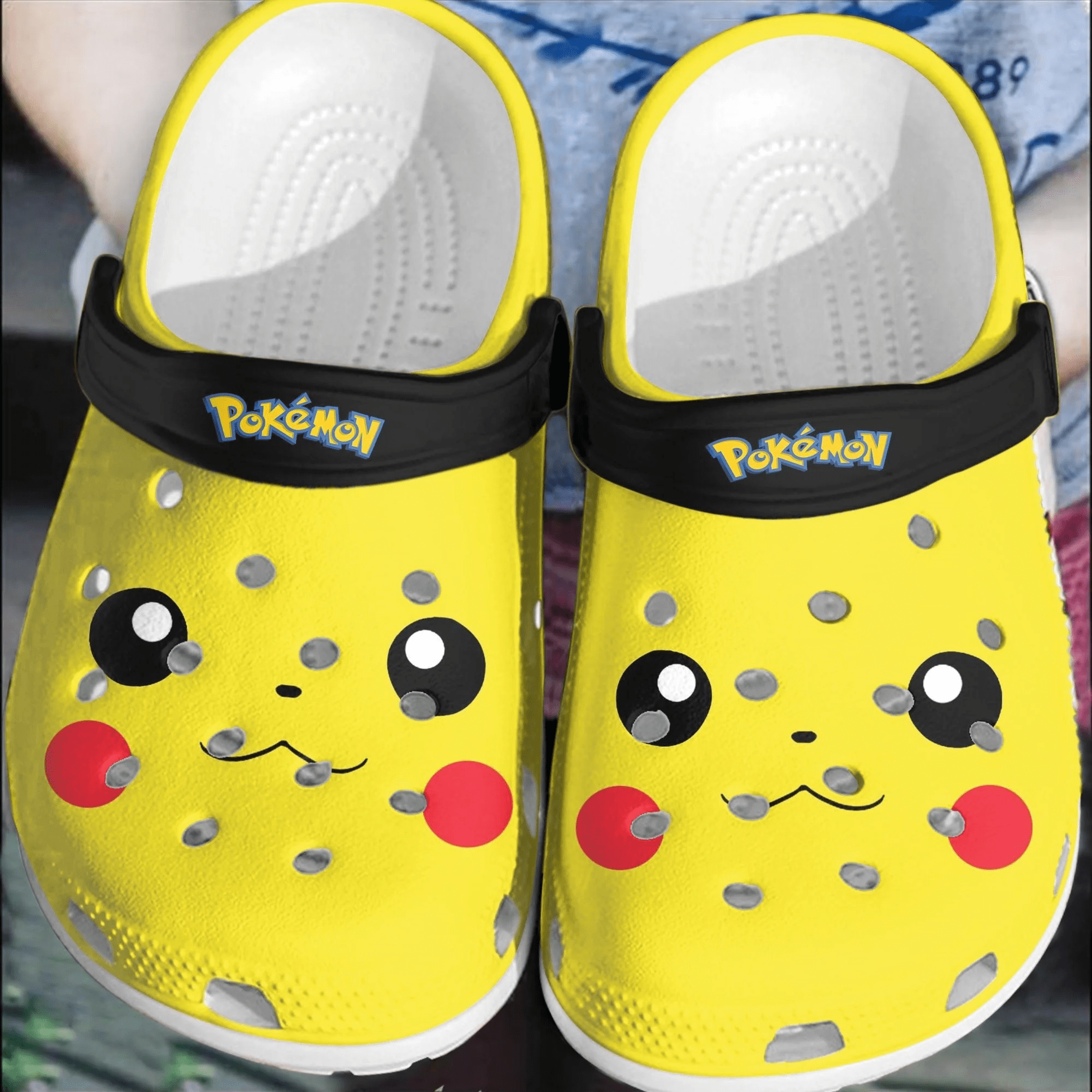Footwearmerch Pokémon Unisex Shoes Comfortable Crocband Clogs For Men Women