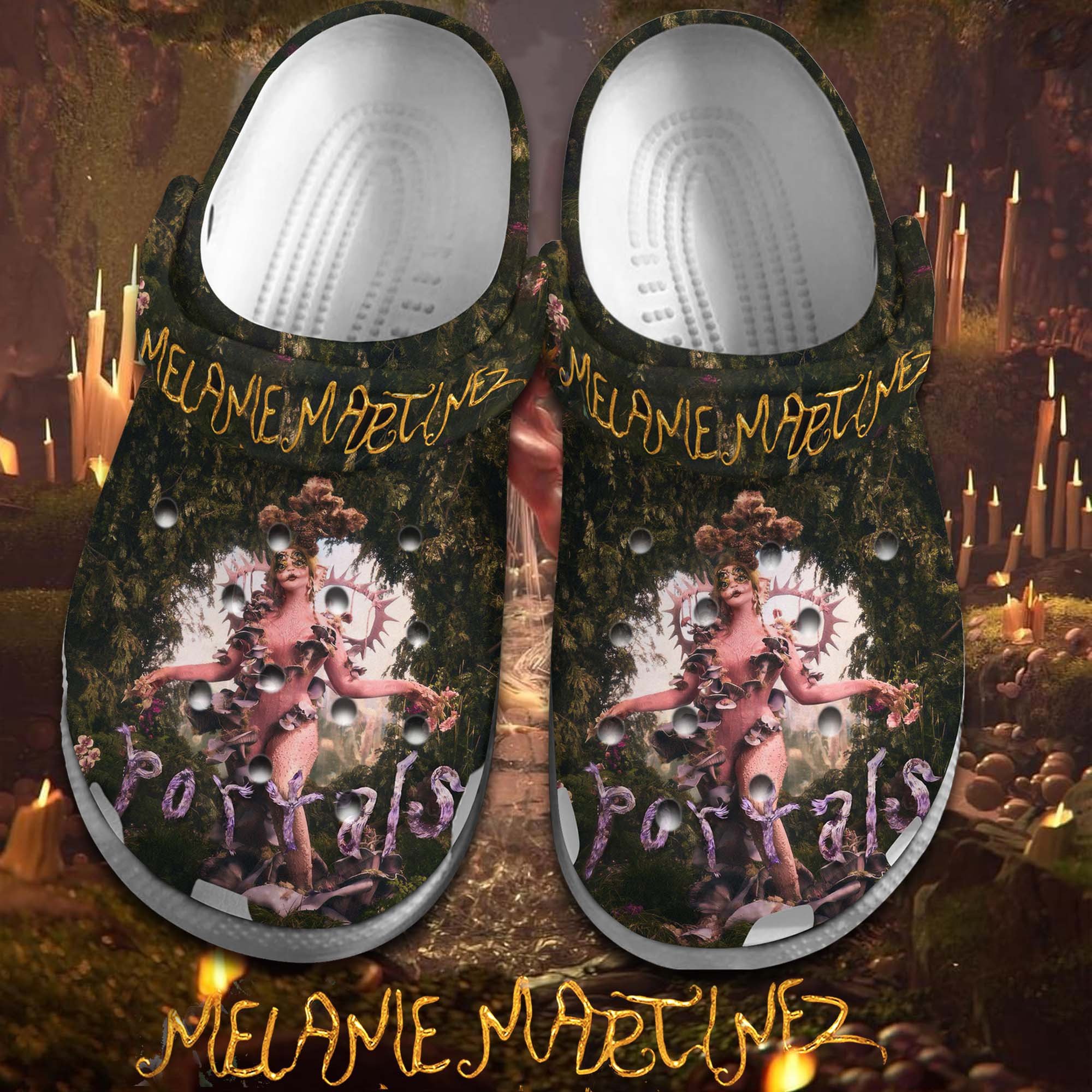 Footwearmerch Portals Melanie Martinez Singer Music Crocs Crocband Clogs Shoes Comfortable For Men Women and Kids