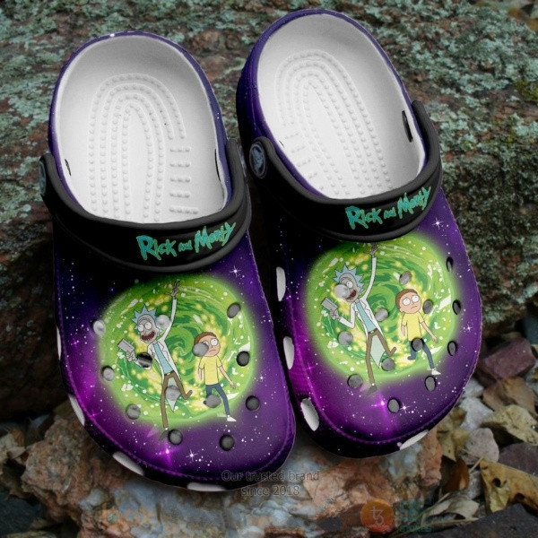 Footwearmerch Rick And Morty TV Series Crocs Crocband Clogs Shoes Comfortable For Men Women and Kids