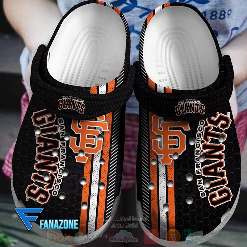 Footwearmerch San Francisco Giants MLB Sport Crocs Clogs Crocband Shoes Comfortable For Men Women and Kids