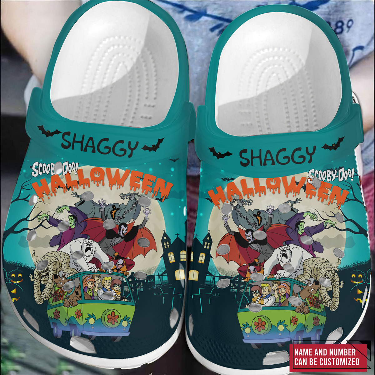 Footwearmerch Scooby Doo Cartoon Crocs Crocband Clogs Shoes Comfortable For Men Women and Kids