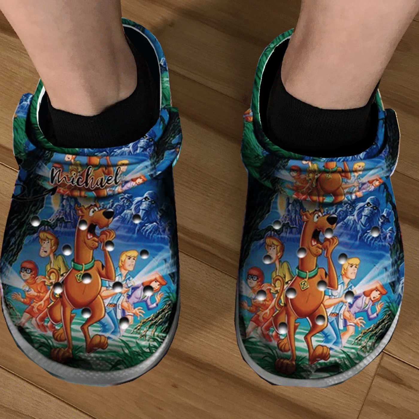 Footwearmerch Scooby Doo Crocs Clog Shoes