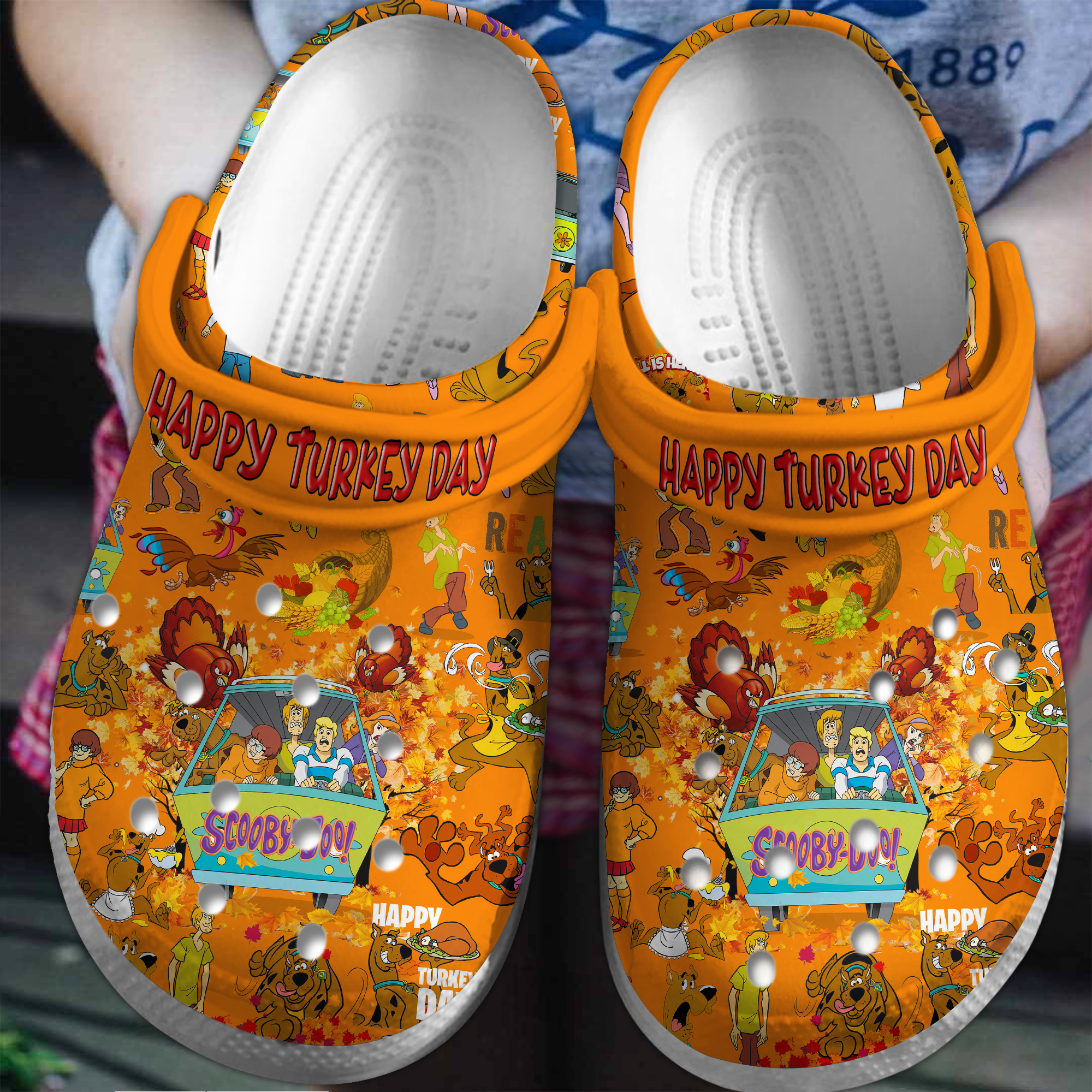 Footwearmerch Scooby Doo Movie Crocs Crocband Clogs Shoes Comfortable For Men Women and Kids