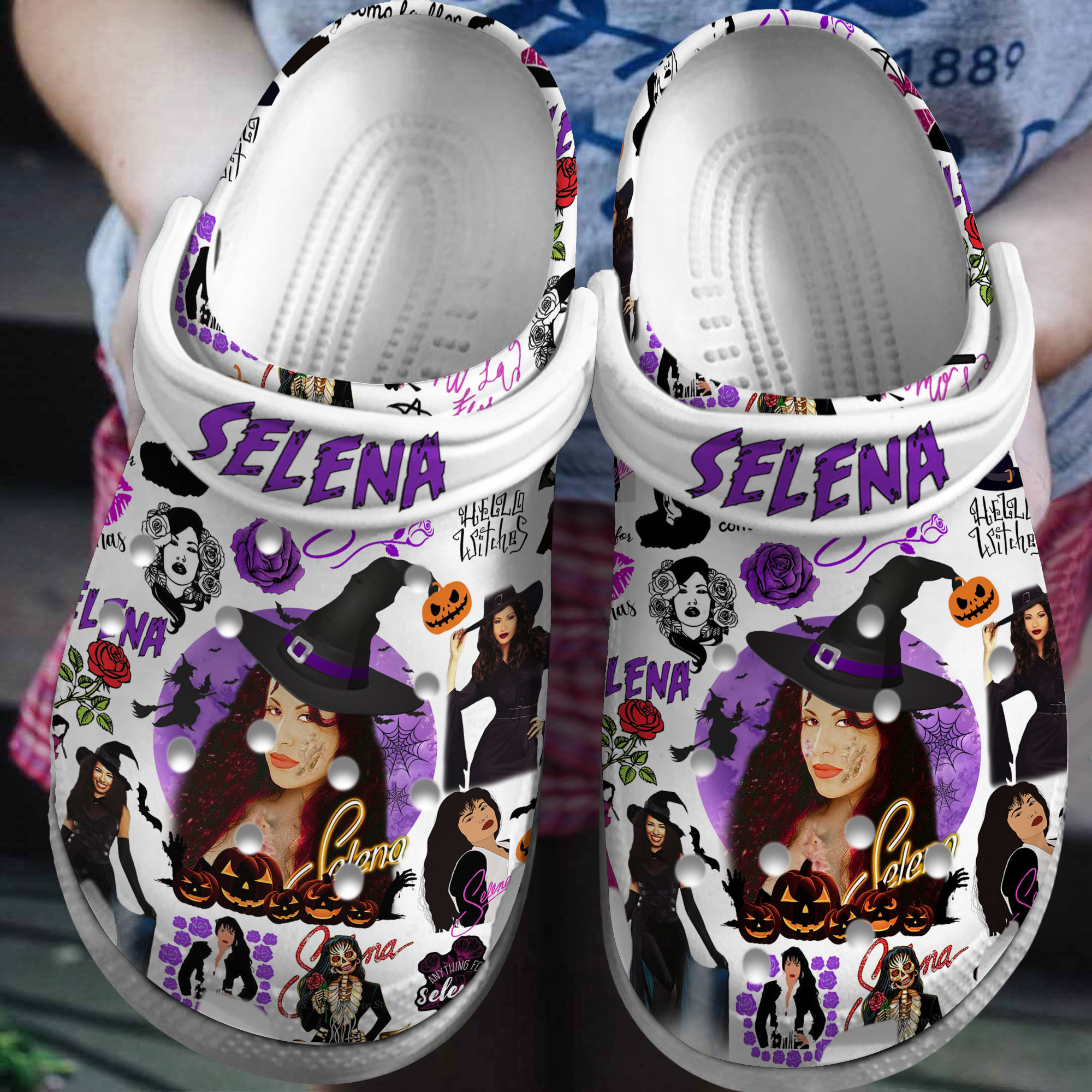Footwearmerch Selena Music Crocs Crocband Clogs Shoes Comfortable For Men Women and Kids