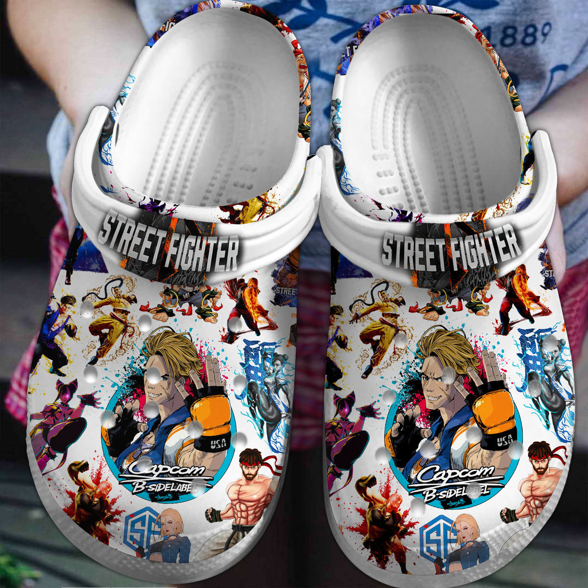 Footwearmerch Custom Name Game Crocs Crocband Shoes Clogs For Men Women and Kids