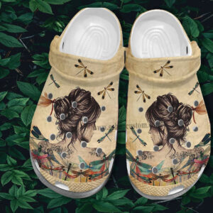 Footwearmerch Shoes Gift Step Mom Shoes Dragonfly Boho- Dragonfly Twinkle Clogs Gift Women Mother Day