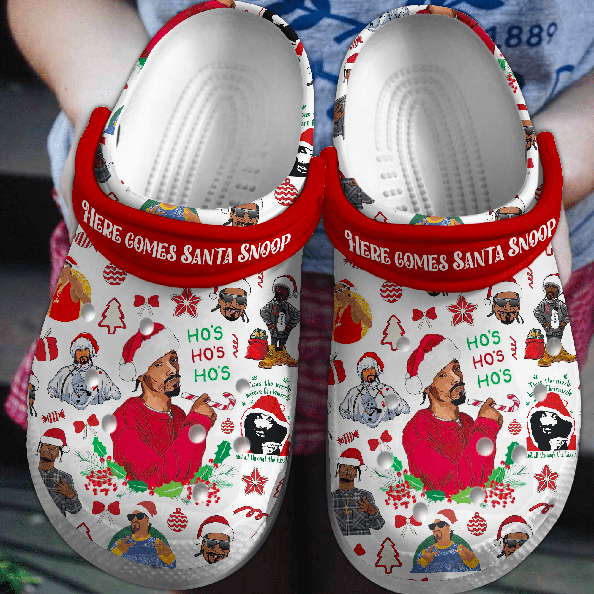 Footwearmerch Snoop Dog Music Crocs Crocband Clogs Shoes Comfortable For Men Women and Kids