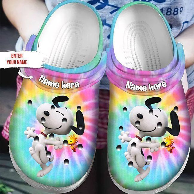 Footwearmerch Snoopy And Woodstock Clog Shoes