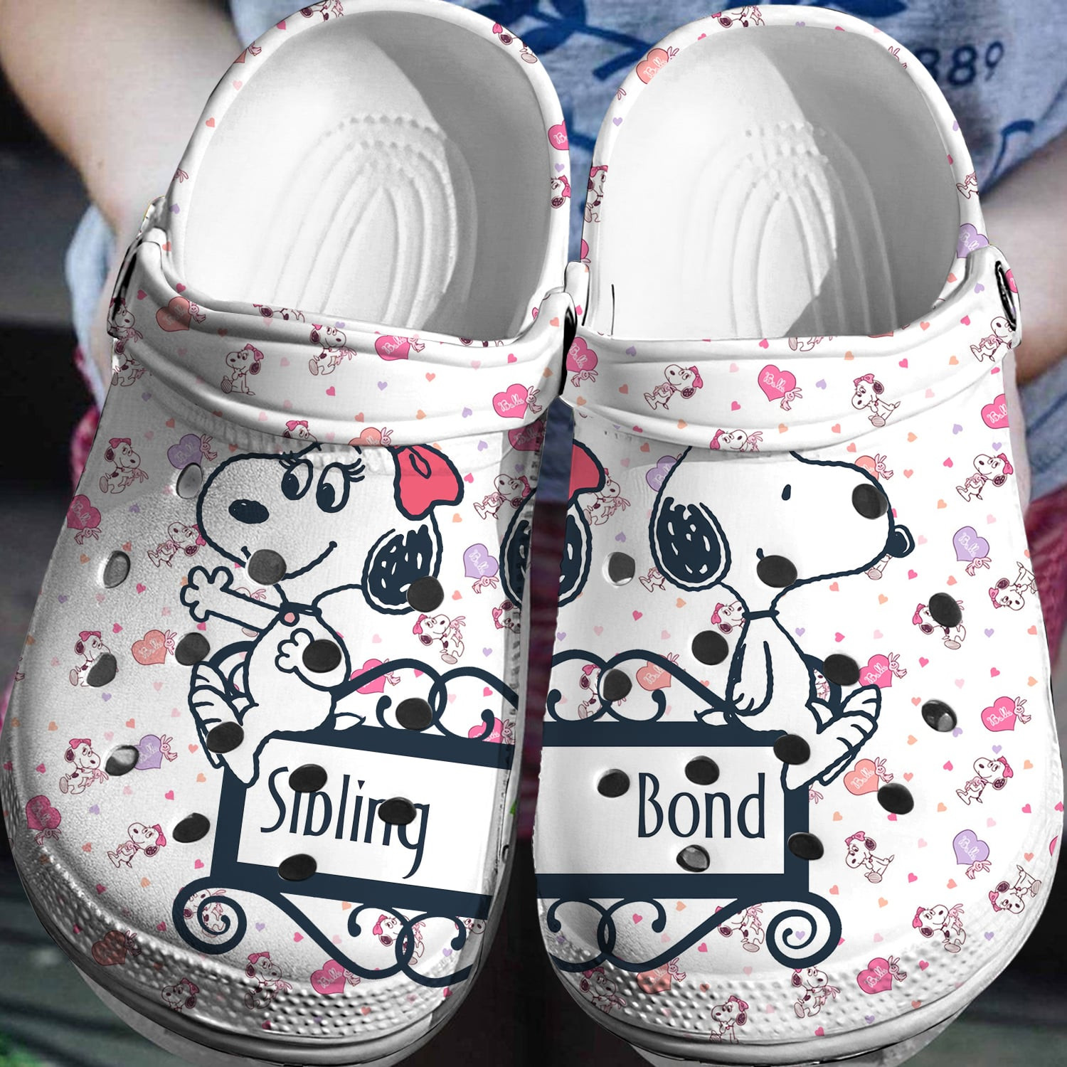Footwearmerch Peanuts Snoopy Crocs Clogs Shoes Comfortable Crocband 3D