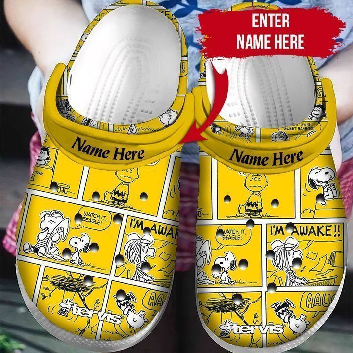 Footwearmerch Snoopy Crocs Clog Shoes