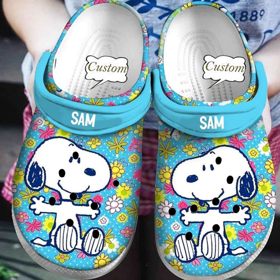 Footwearmerch Snoopy Crocs Clogs Comfortable Crocband Shoes for men women