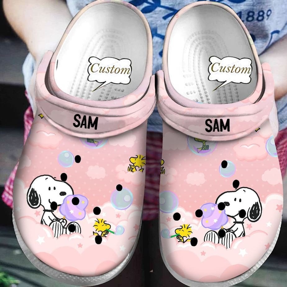 Footwearmerch Snoopy Crocs Clogs Comfortable Shoes Crocband for men women