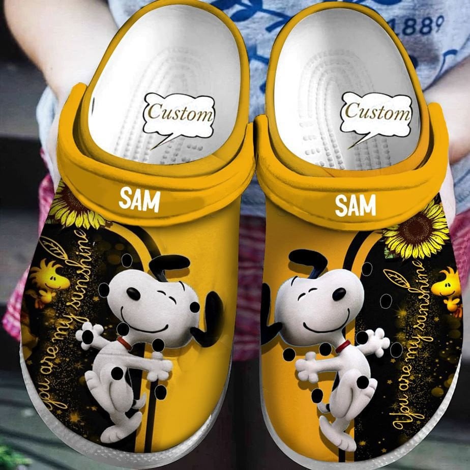 Footwearmerch Snoopy Crocs Clogs Crocband Shoes Comfortable for men women
