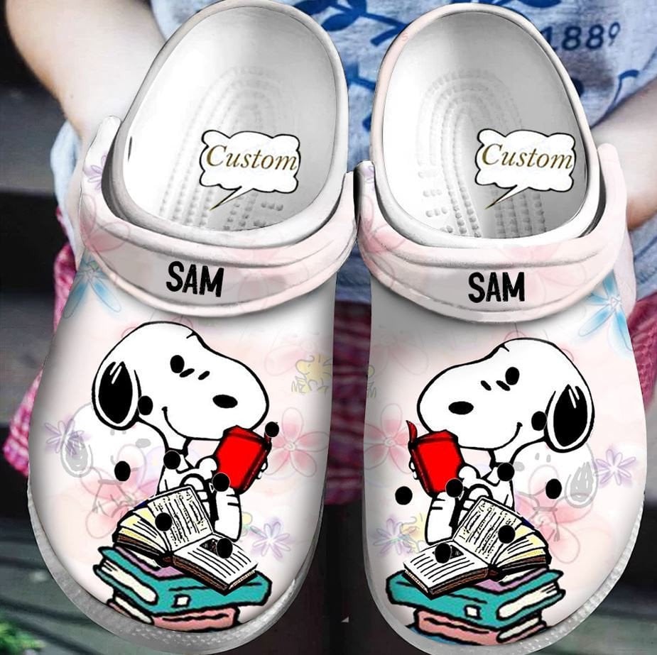 Footwearmerch Snoopy Crocs Crocband Comfortable Clogs Shoes for men women