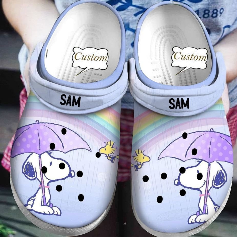 Footwearmerch Snoopy Crocs Shoes Crocband Comfortable Clogs for men women