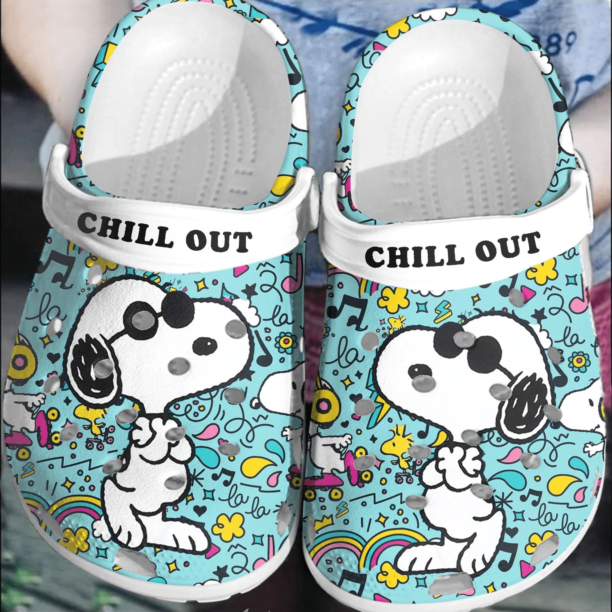 Footwearmerch Snoopy Peanuts Crocs Crocband Shoes Clogs Comfortable For Men Women
