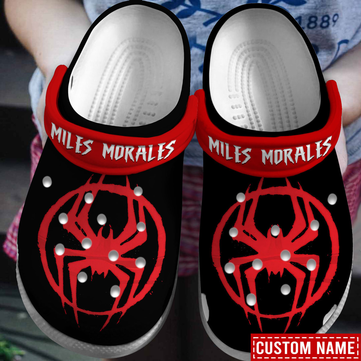 Footwearmerch Spider Man Across The Spider Verse Cartoon Crocs Crocband Clogs Shoes Comfortable For Men Women and Kids