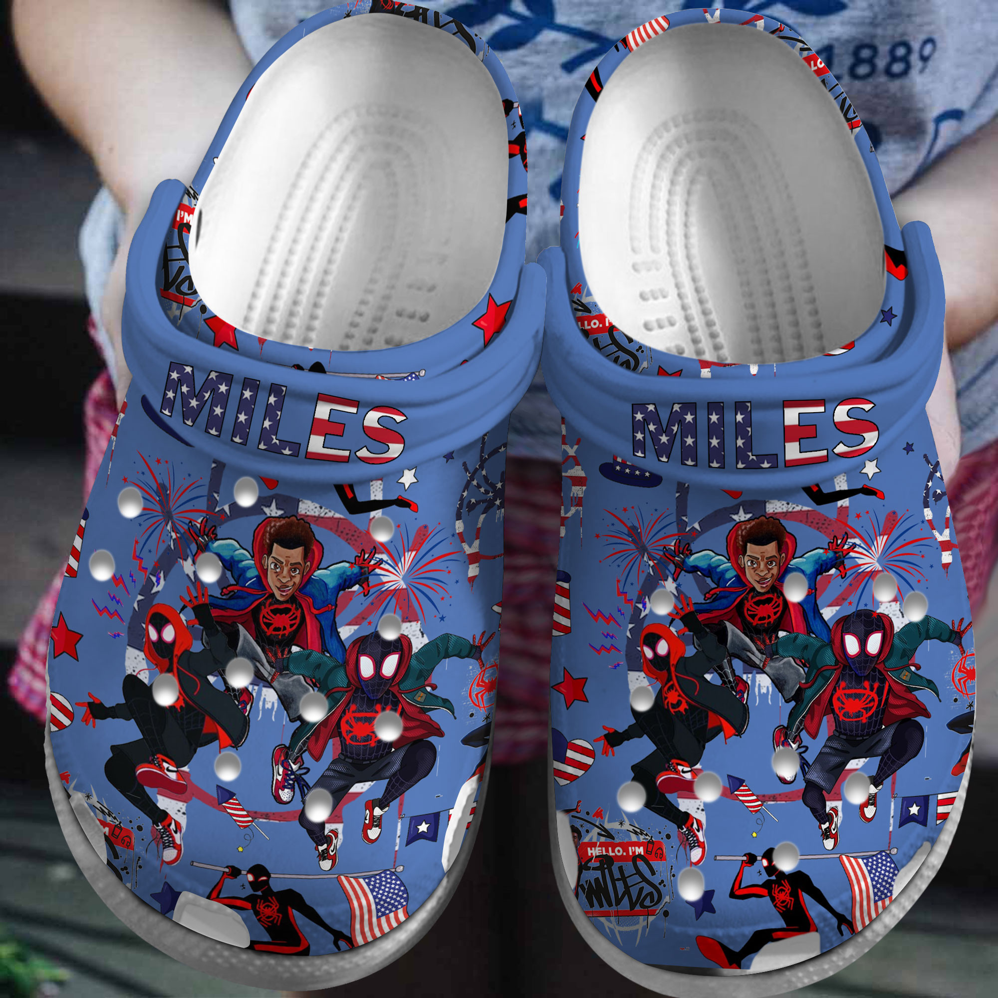 Footwearmerch Spider Man Movie Cartoon Comic Crocs Crocband Clogs Shoes Comfortable For Men Women and Kids