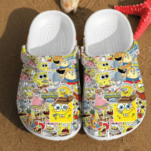Footwearmerch SpongeBob SquarePants Crocs Clog Shoes