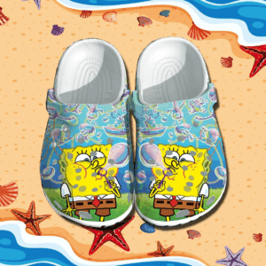 Footwearmerch SpongeBob SquarePants Crocs Clog Shoes