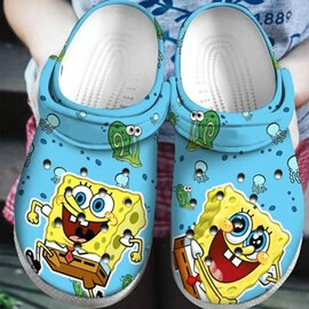 Footwearmerch SpongeBob SquarePants Crocs Clog Shoes