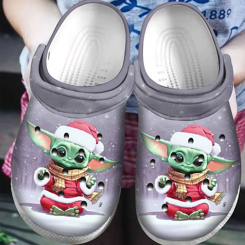 Footwearmerch Star Wars Baby Yoda Crocs Clogs Crocband Shoes Comfortable For Men Women
