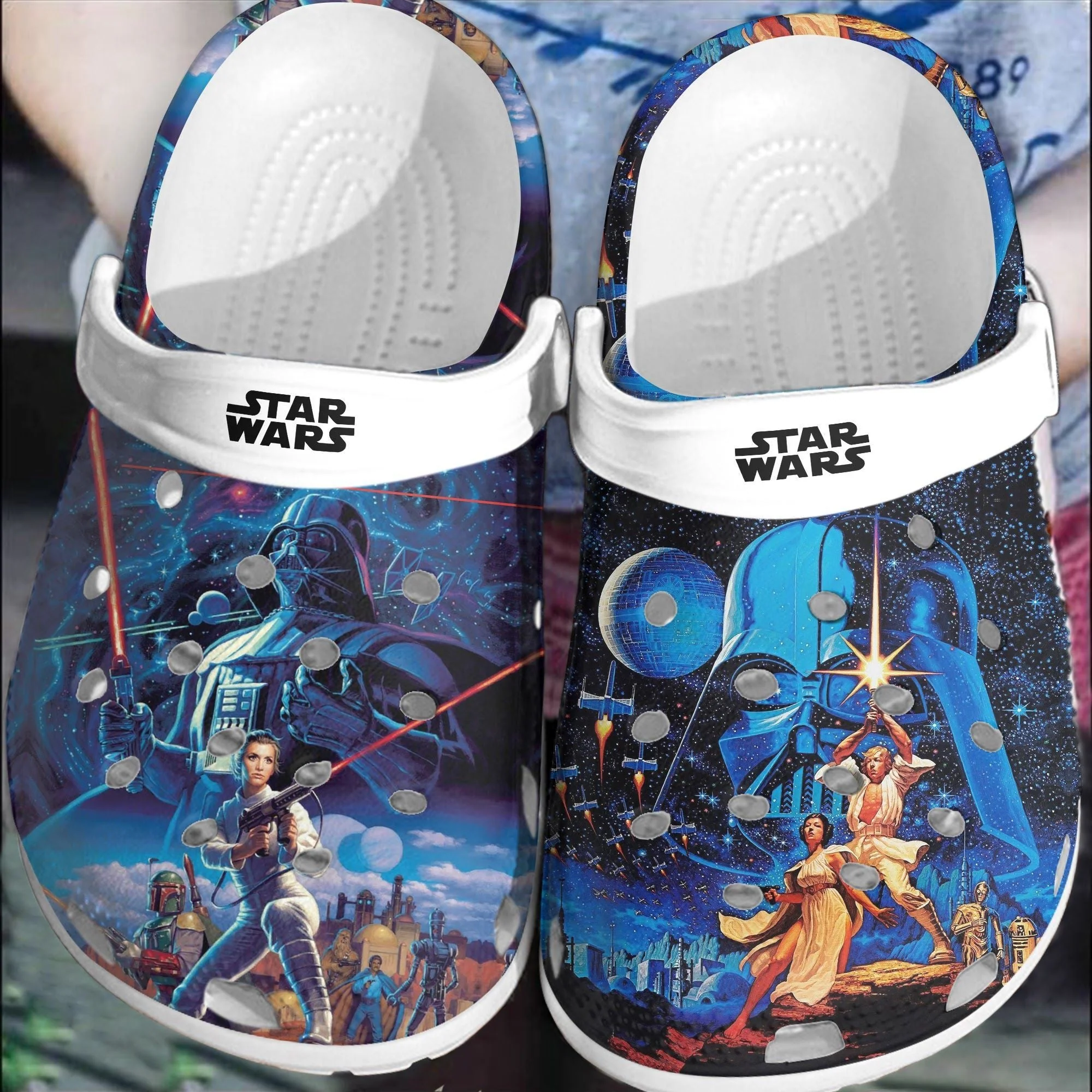Footwearmerch Star Wars Crocs Clogs Crocband Shoes Comfortable For Men Women