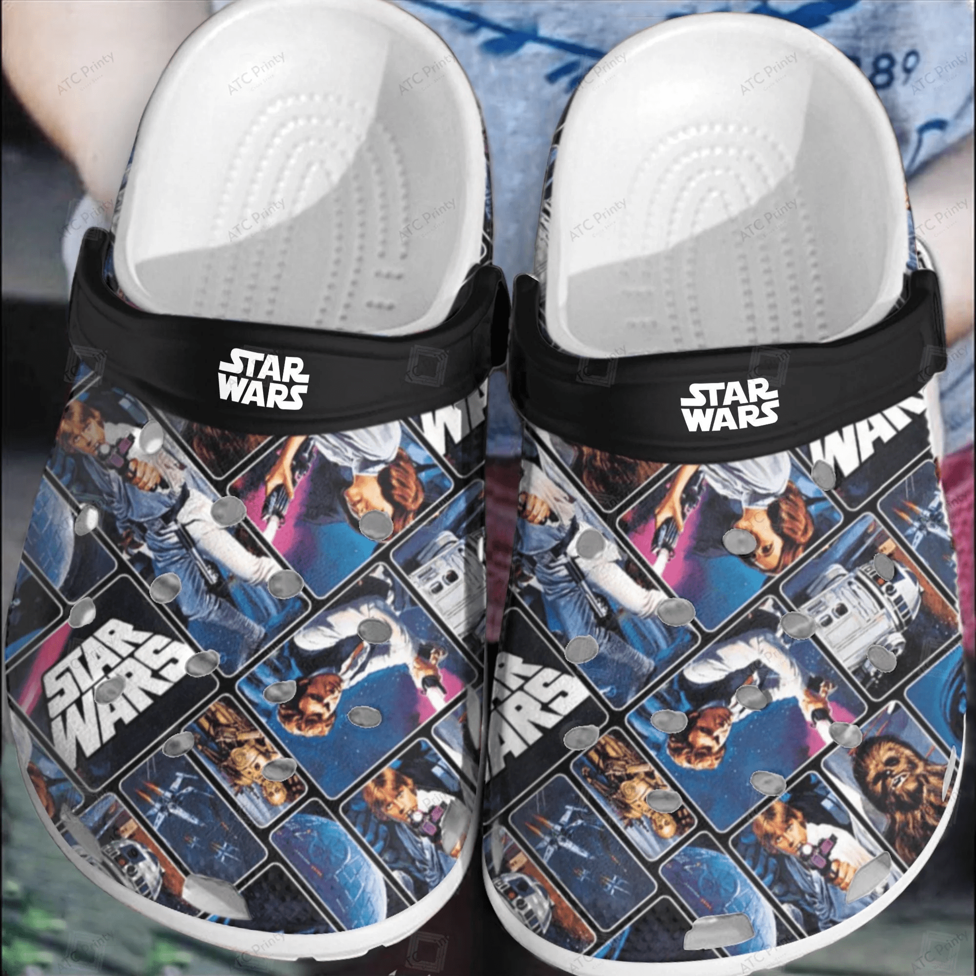 Footwearmerch Star Wars Crocs Clogs Shoes Comfortable Crocband For Men Women