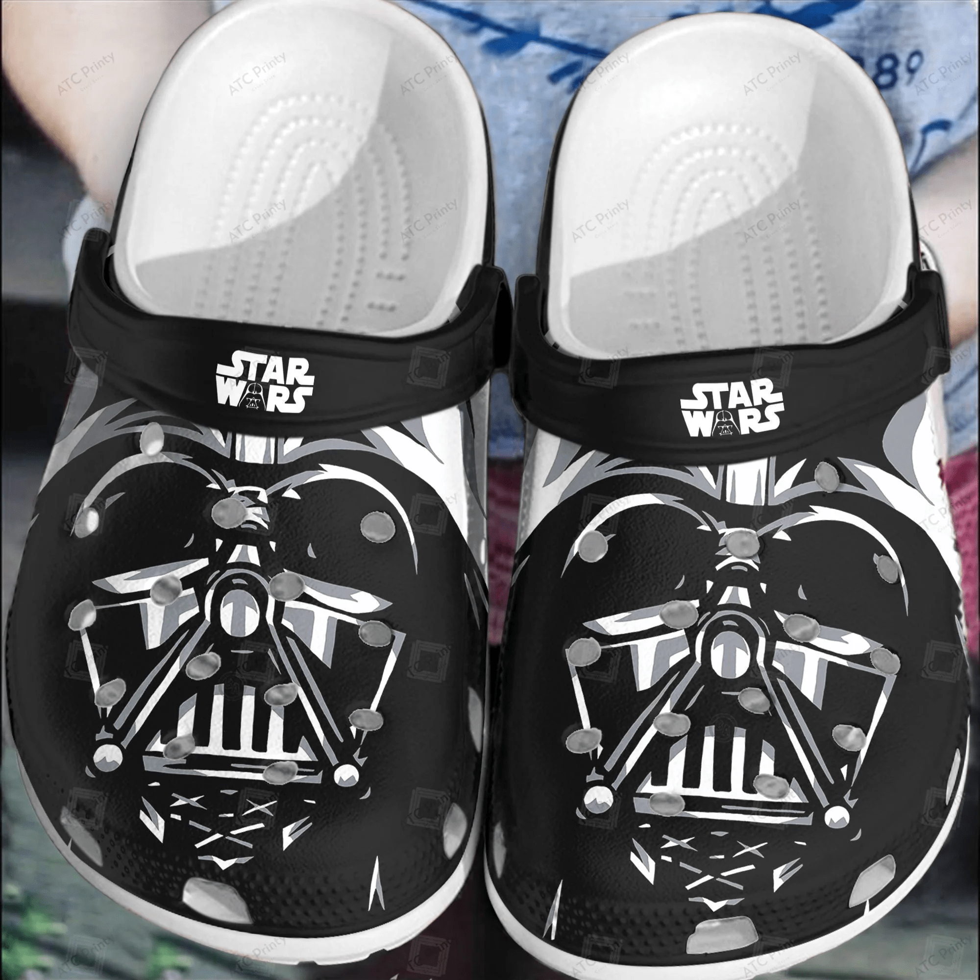 Footwearmerch Star Wars Crocs Clogs Shoes Crocband Comfortable For Men Women