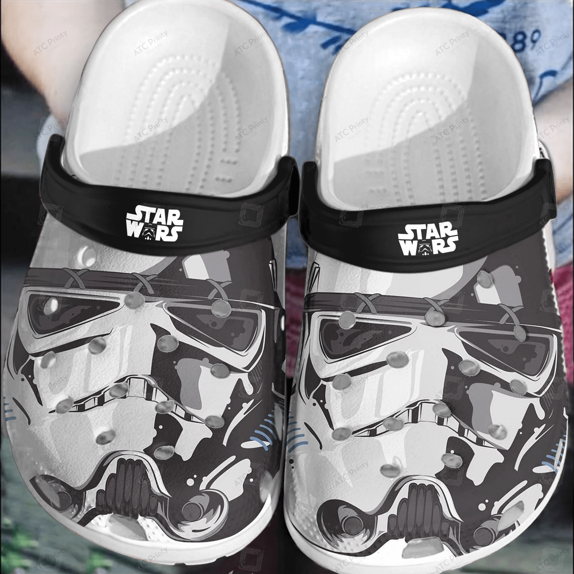 Footwearmerch Star Wars Crocs Crocband Clogs Comfortable Shoes For Men Women